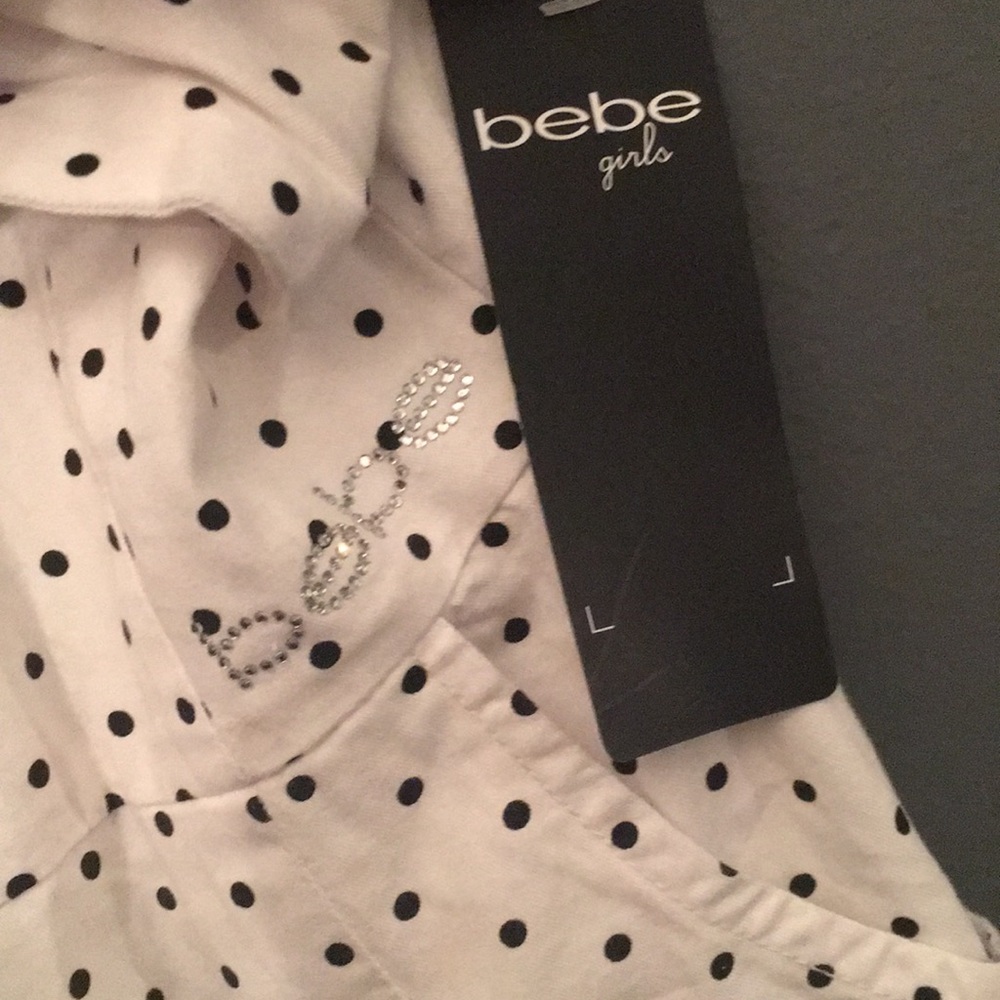 Bebe polka-dot romper for kids